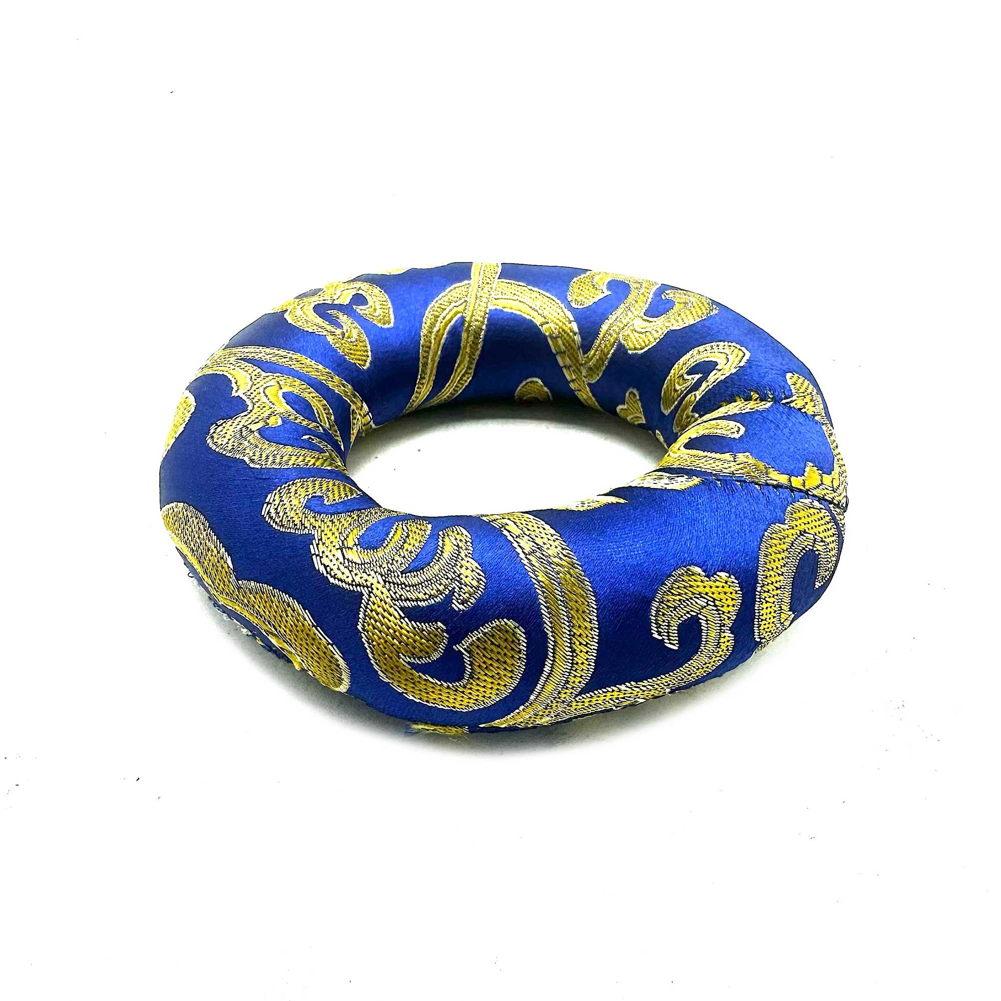 Hoop Cushion 10cm (for 12-14cm Singing Bowl) - Blue - Image 2