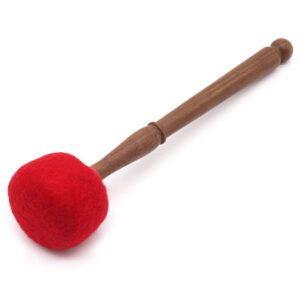 Extra Large Felted Gong Stick