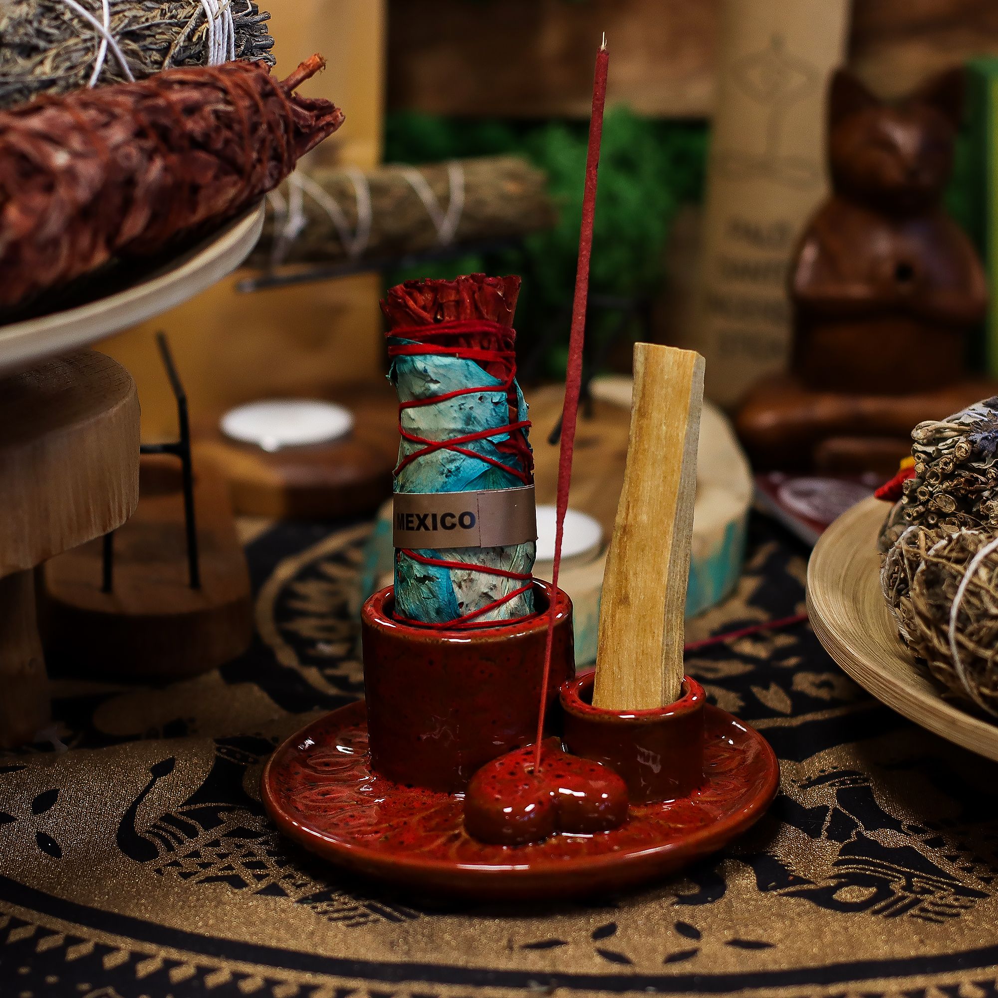 Paulo Santo, Sage and cleansing. Spiritual cleanse