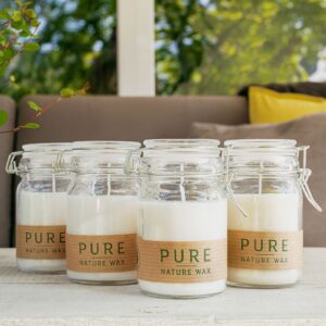 Pure Olive Wax Jar Candle