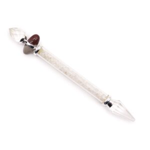 Shiva Lingam Healing Wand - Rock Quartz - Wisdom