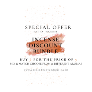 Incense bundle offer