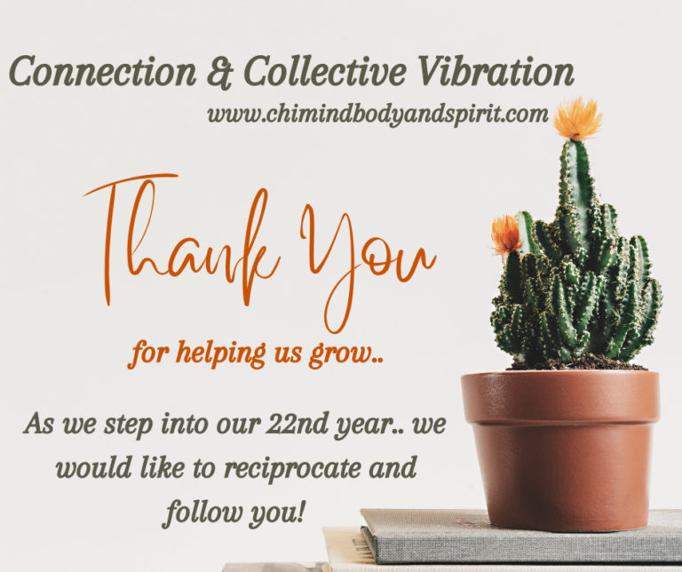 Connection & Collective Vibration..