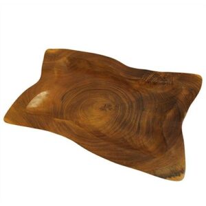 Hand Carved Teak Root Bowls & Plates