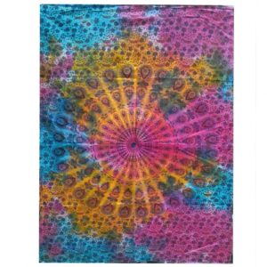 Cotton Wall Art / Throw - Round Mandala