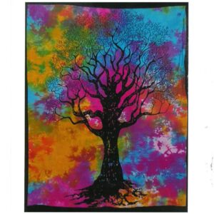 Cotton Wall Art / Throw - Tree of Life Strength