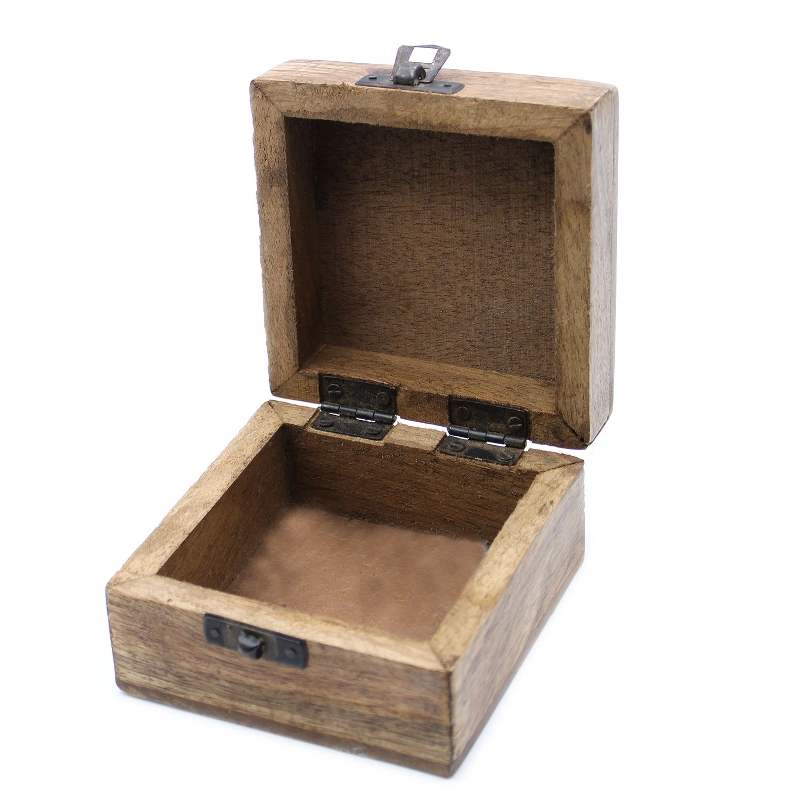 White Washed Wooden Box - 4x4 Slavic Design - Image 6