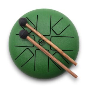 HAPI Steel Tongue Drum OM Green