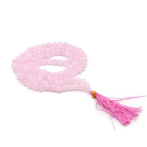 Mala Bead 108 - Gemstone Rose Quartz