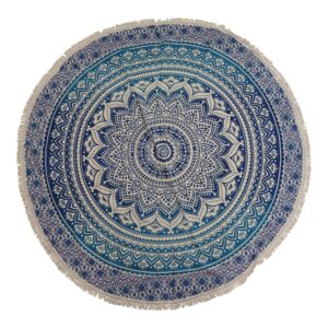 Small Mandala Round Cotton Wall Art / Throw