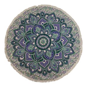 Small Mandala Round Cotton Wall Art / Throw