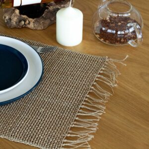 Seagrass Fringe Natural Placemat - Natural Colour