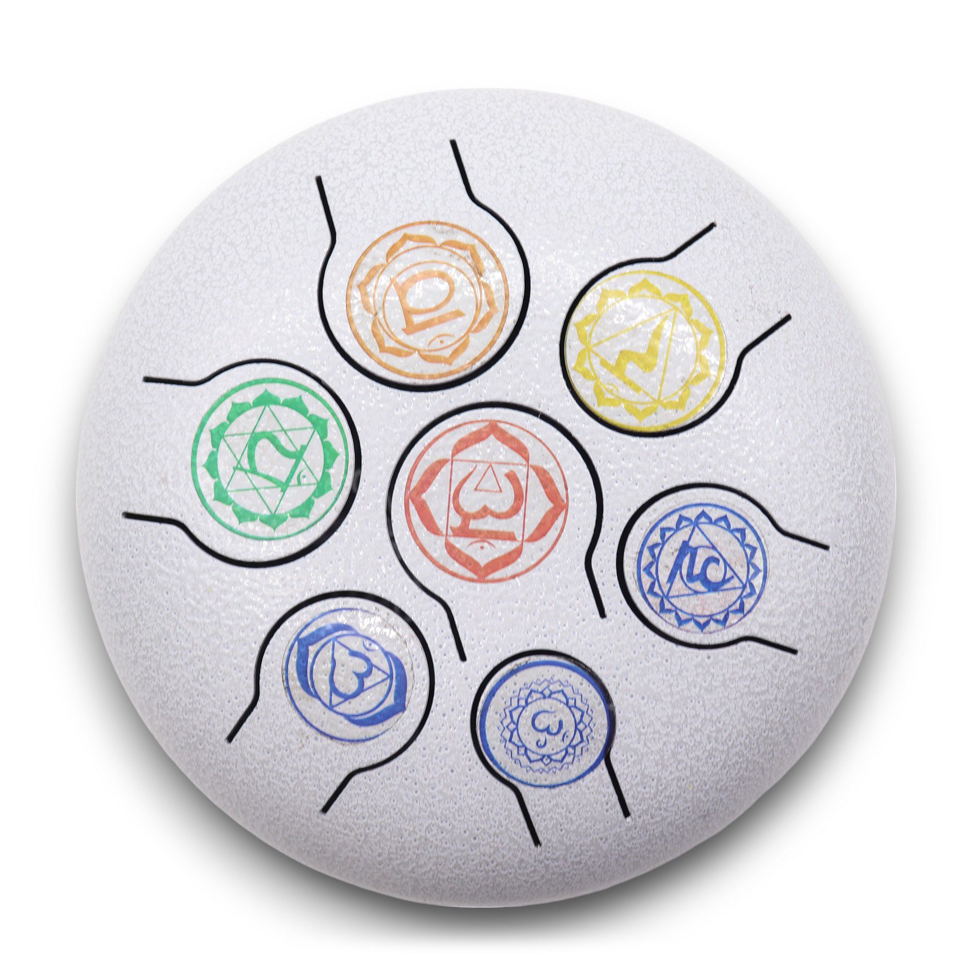 HAPI Steele Tongue Drum 7 Chakra - 18cm - Image 4