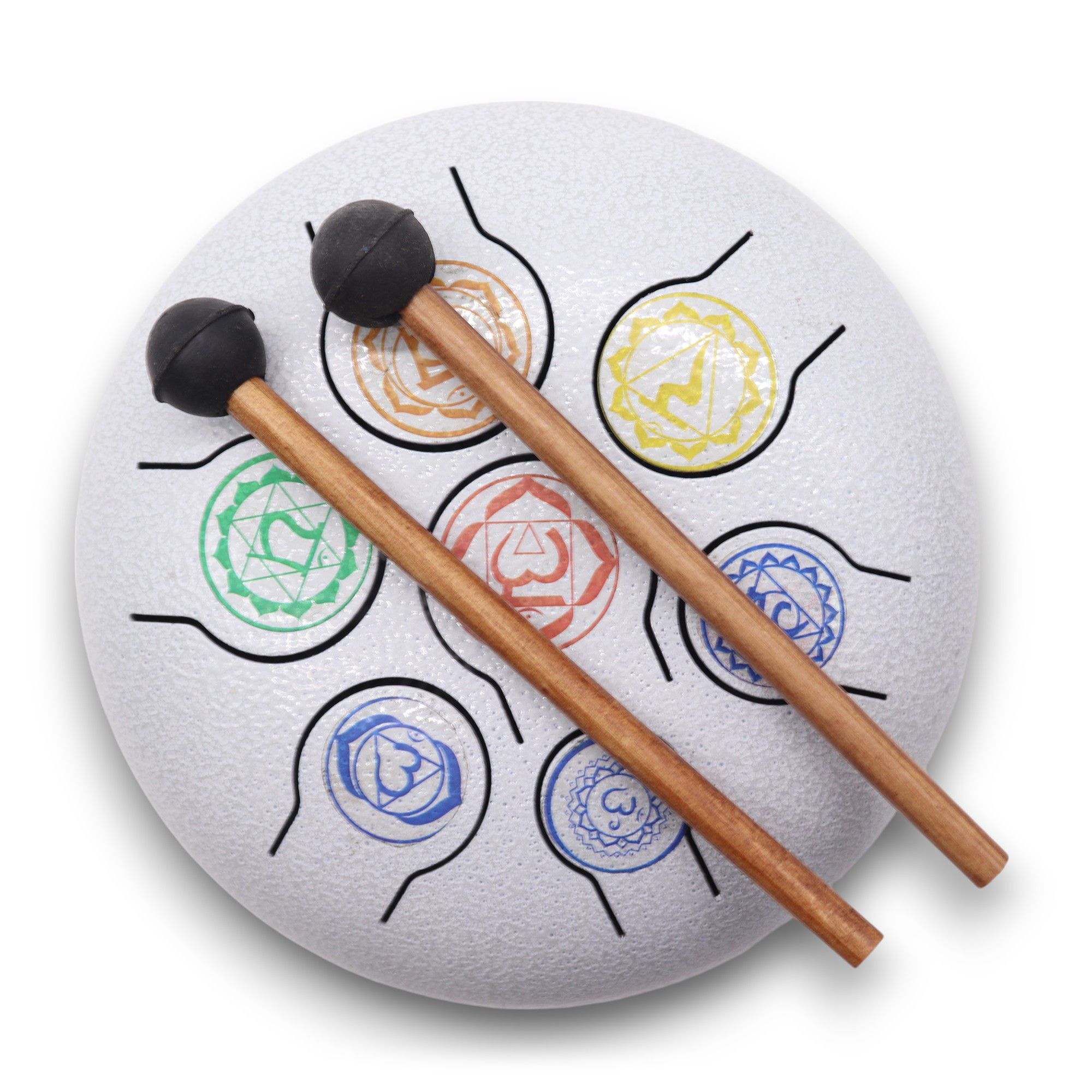 HAPI Steele Tongue Drum 7 Chakra - 18cm - Image 3