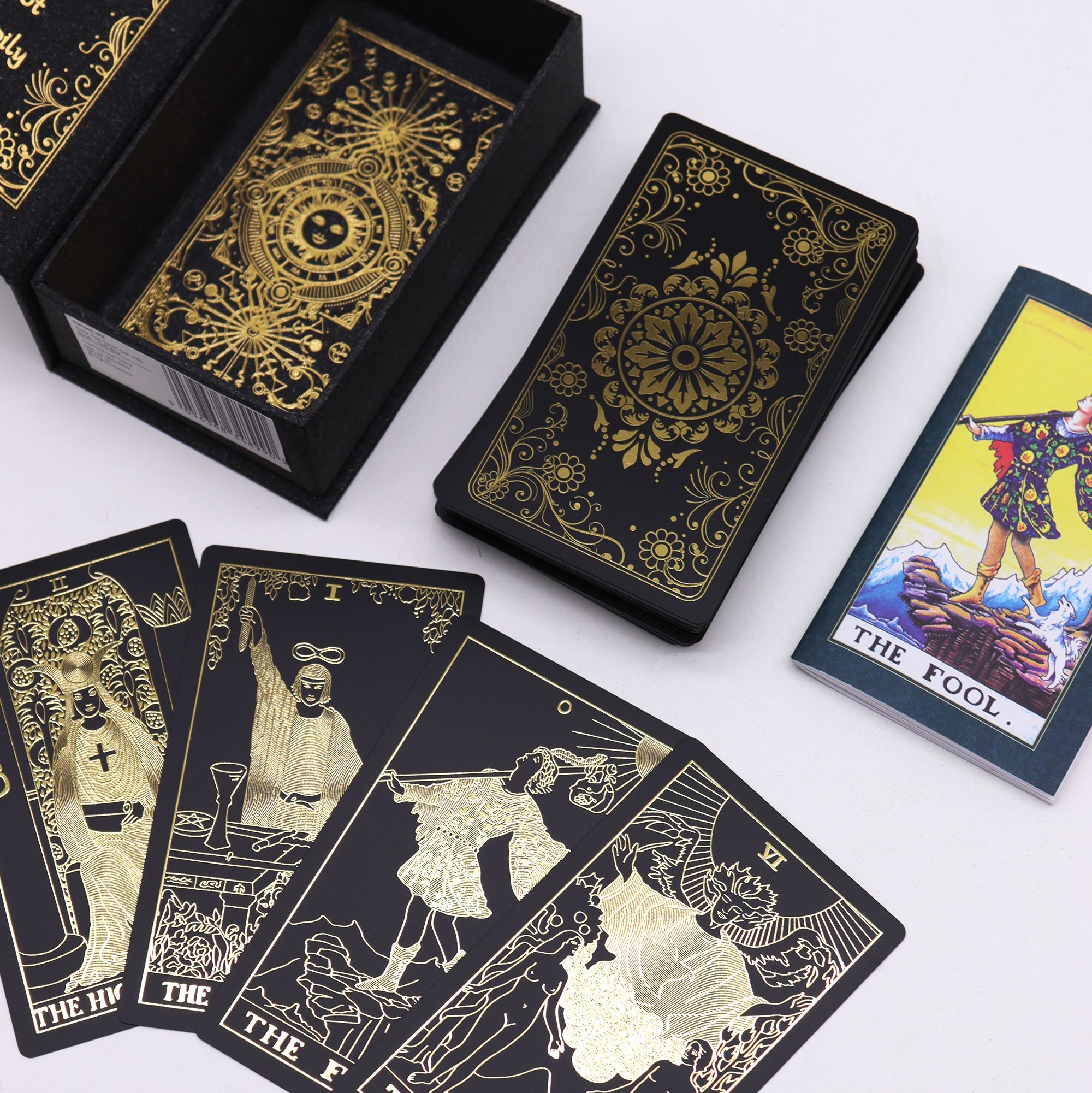 Tarot Cards - Gold Foil Set with Booklet - Image 2