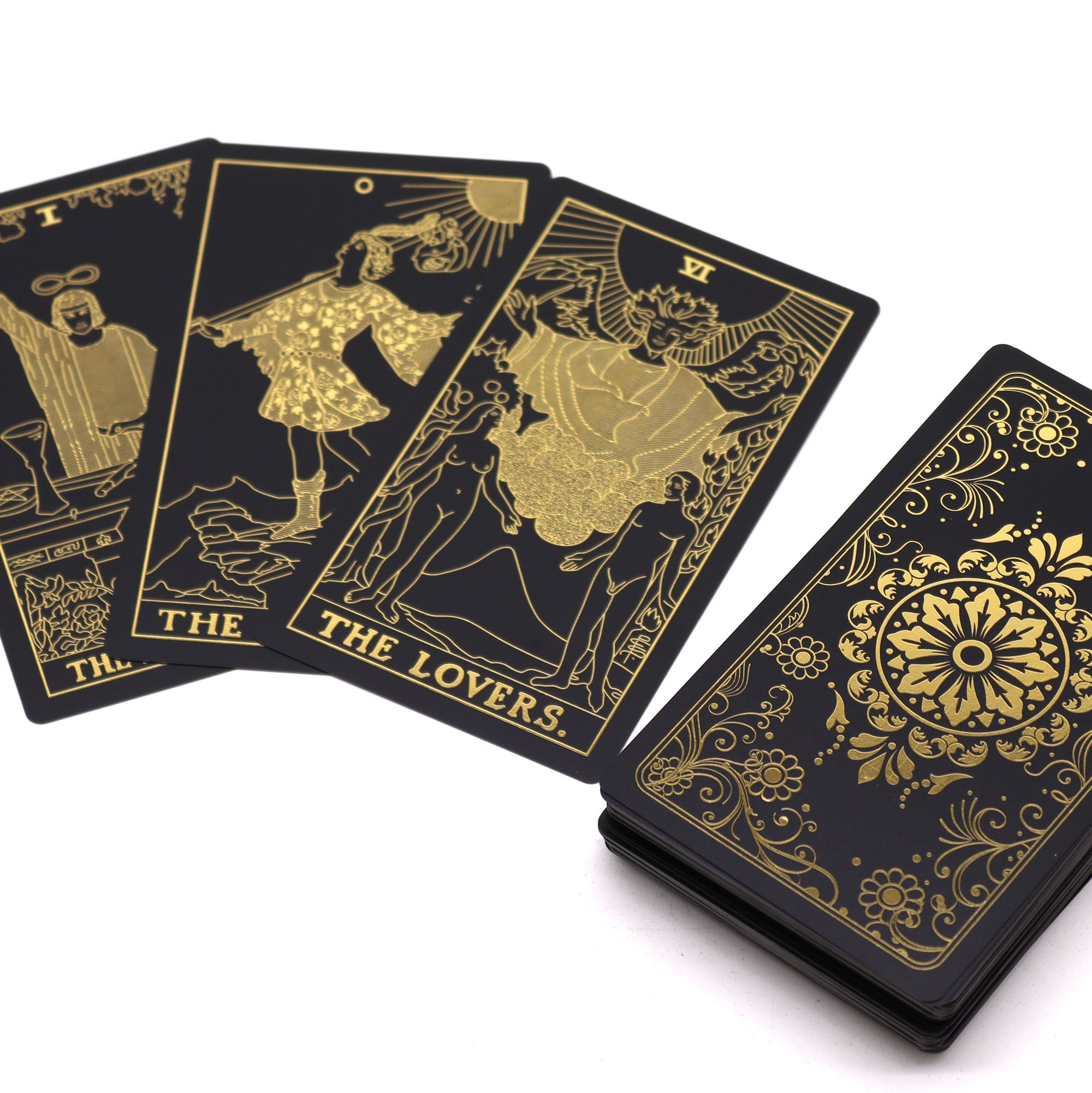 Tarot Cards - Gold Foil Set with Booklet - Image 3