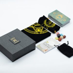 Tarot Cards - Gold & Turquoise Foil Gift Set