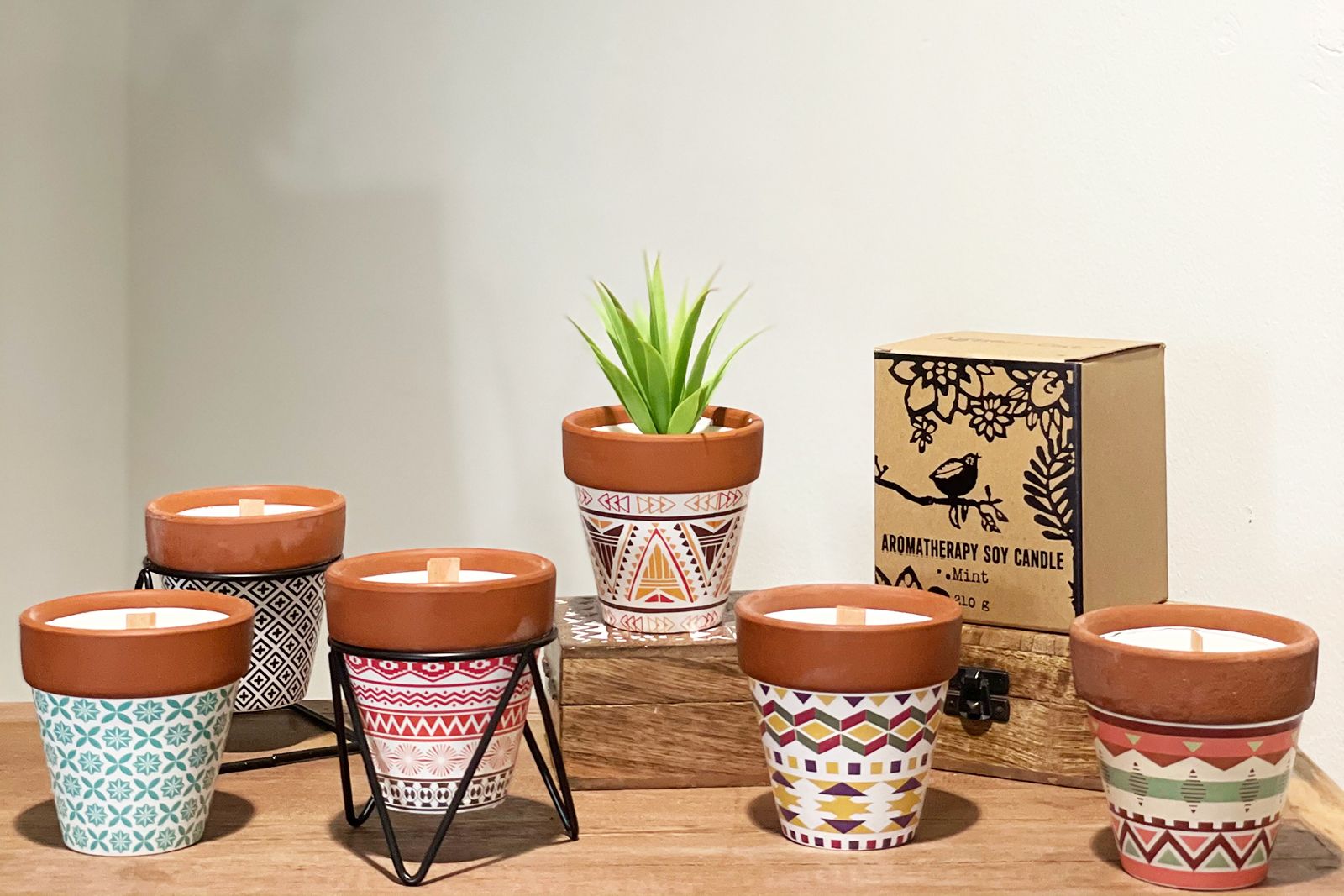 Herb Garden Candle Rosemary - Agnes + Cat - Image 3