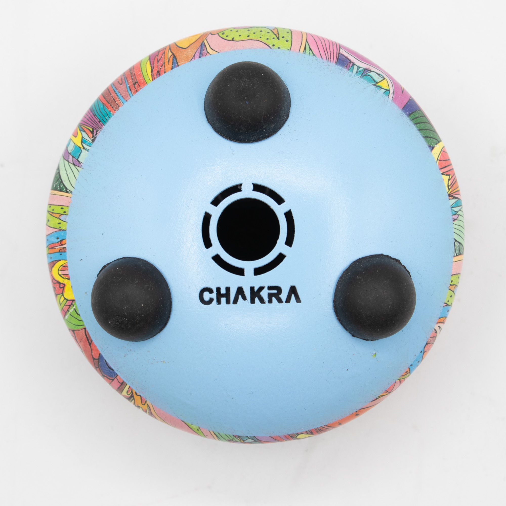 Steel Tongue Drum - Psychedelic Design - Small 13x9cm - Image 3