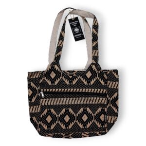 Nomad Sari Jacquard Natural Wander Muse Bag