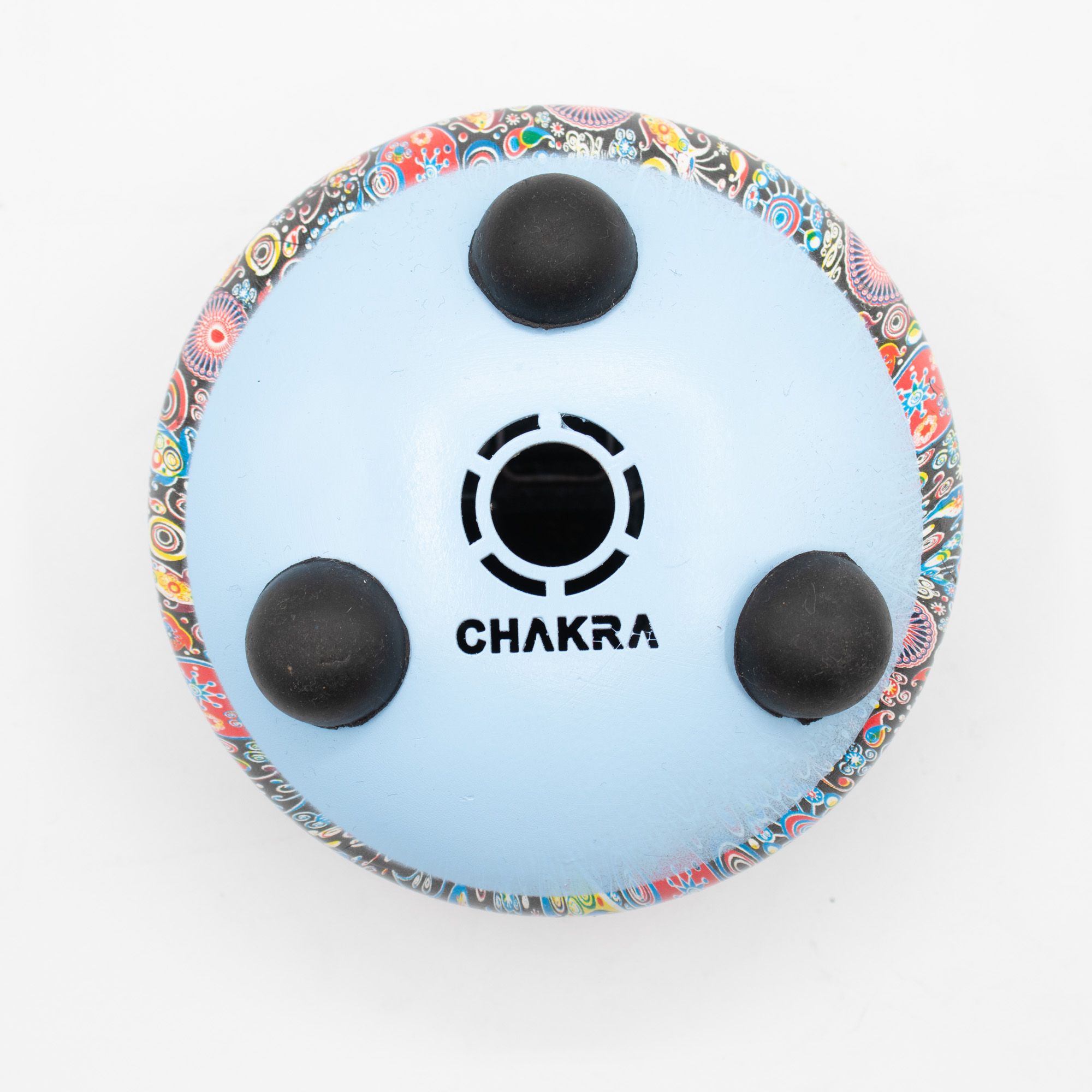 Steel Tongue Drum - Om Mandela Design - Small 13x9cm - Image 3