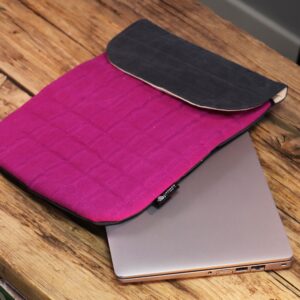 Laptop Padded Sleeve - Shocking Pink