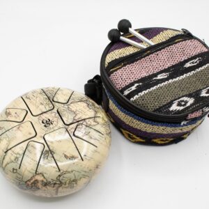 Steel Tongue Hapi Drum - Atlas Design Medium 14x7cm