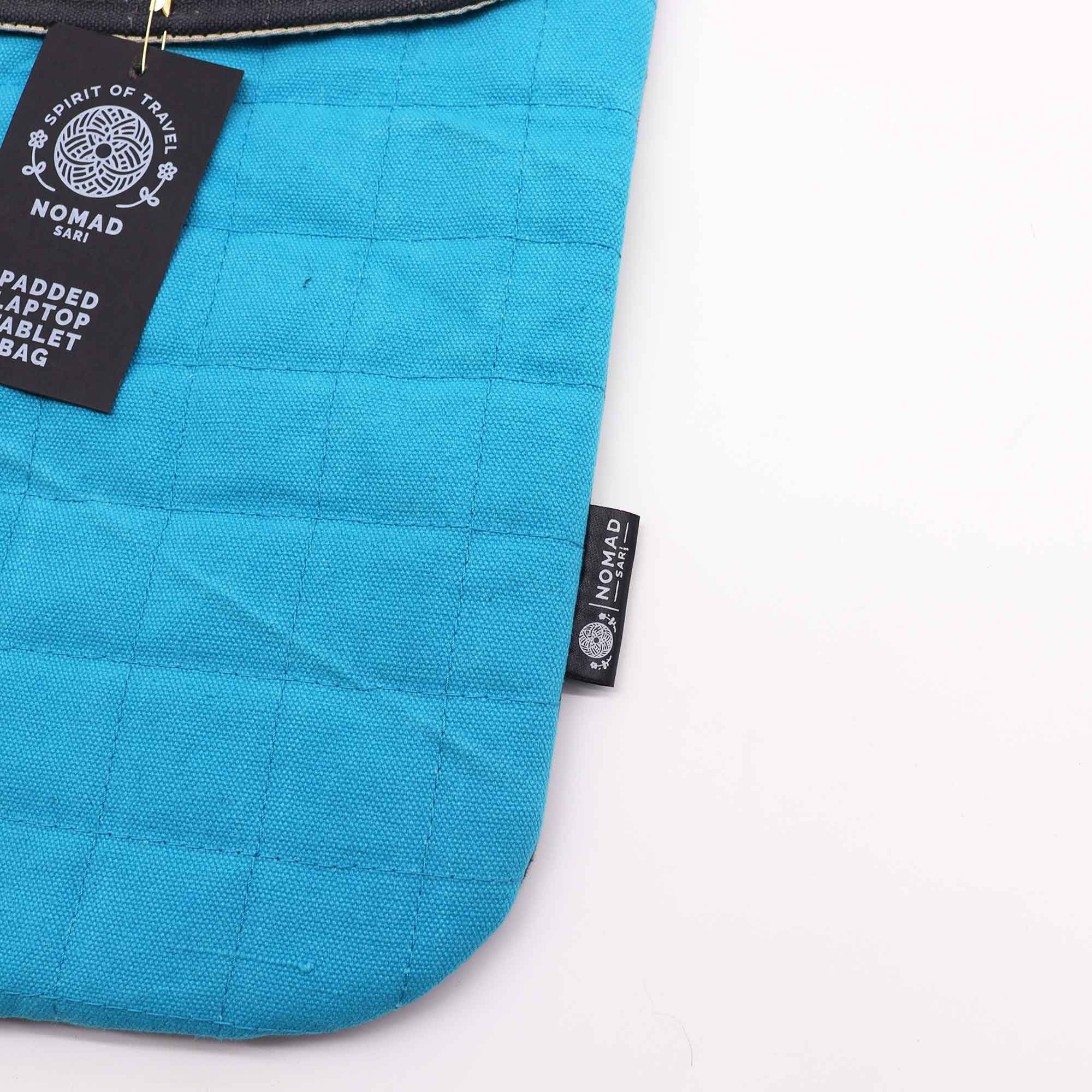 Laptop Padded Sleeve - Turquoise - Image 4