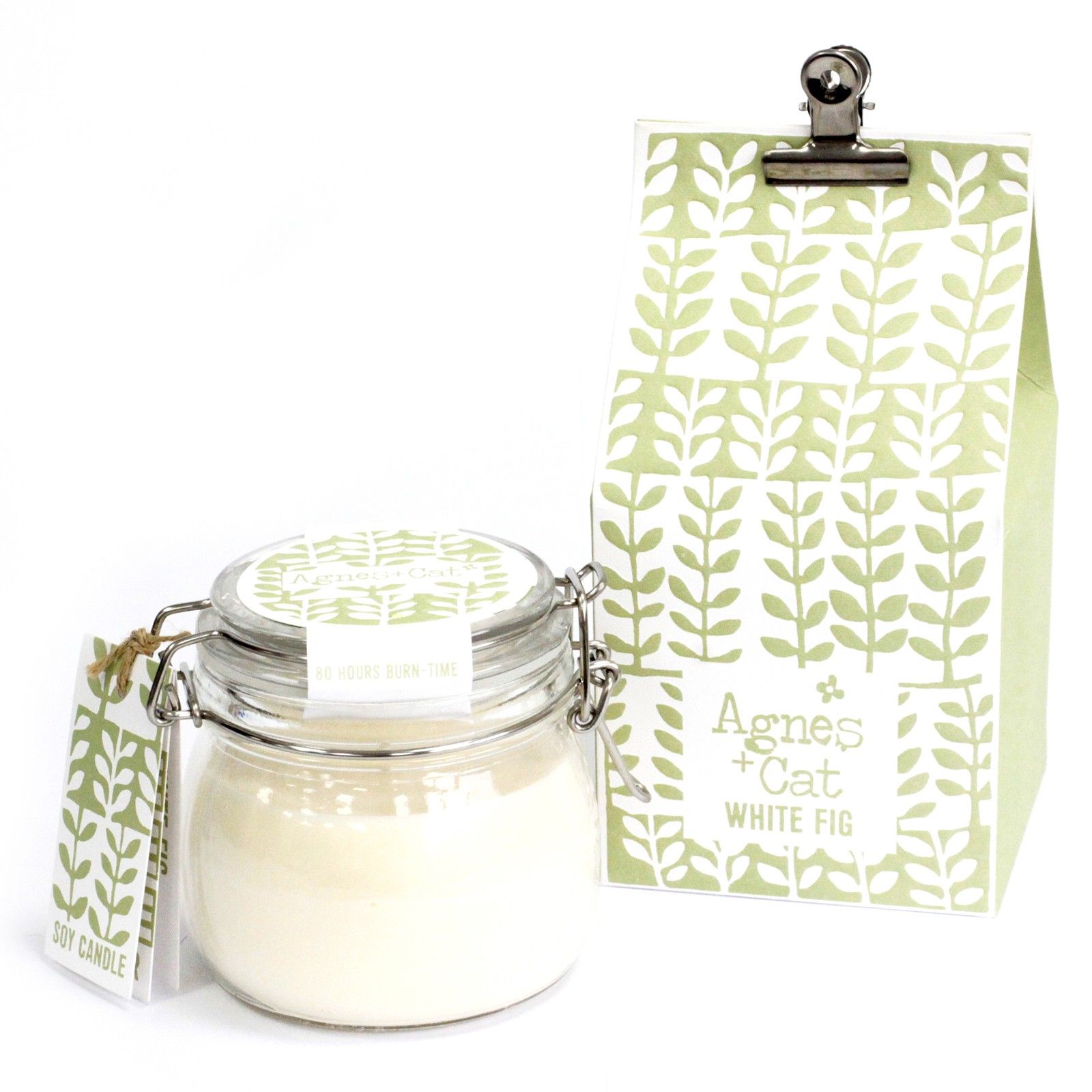 Kilner Jar Candle - White Fig by Agnes + Cat