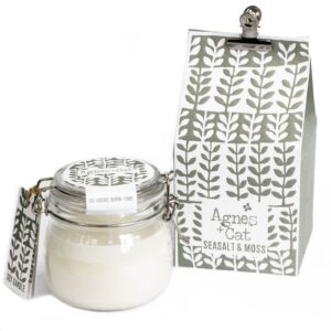 Kilner Jar Candle - Seasalt and Moss by Agnes + Cat