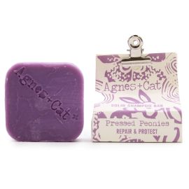 Pressed Peonies Solid Shampoo by Agnes + Cat
